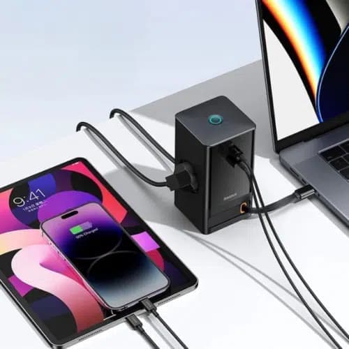 Baseus 65W מטען שולחני עם חיבור USB-C