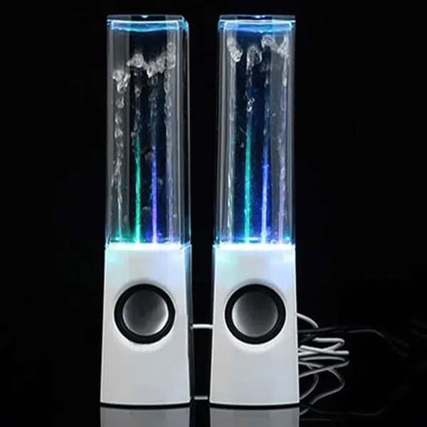 רמקולי BlueTooth עם מים רוקדים – חווית סאונד ואור מרהיבה