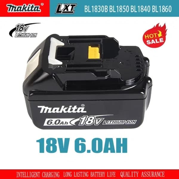 סוללת מאקיטה 18V נטענת