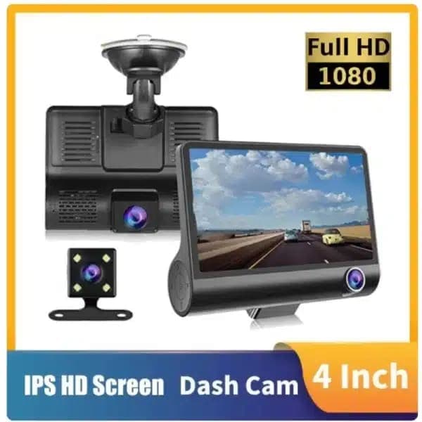 מצלמת רכב 3 עדשות