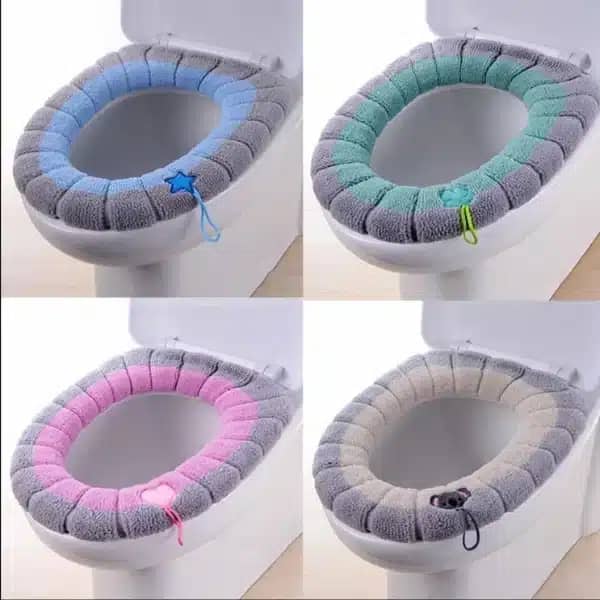 כיסוי מושב אסלה לחורף