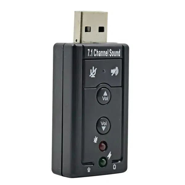 כרטיס קול חיצוני USB עם 7.1 ערוצים – TISHRIC