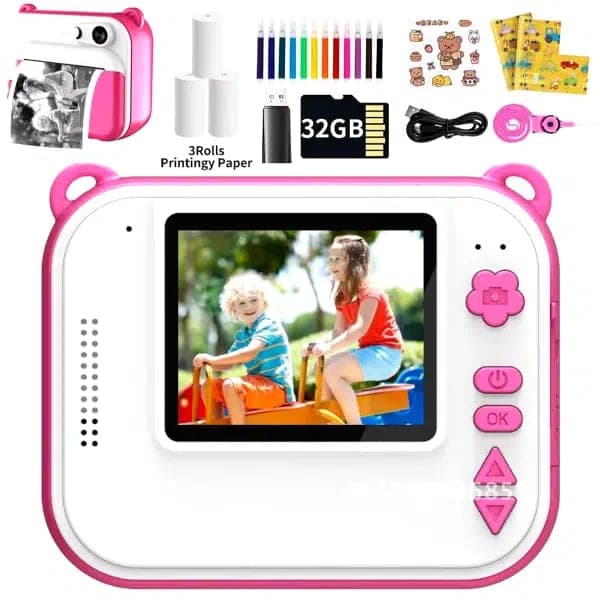 מצלמת הדפסה תרמית לילדים