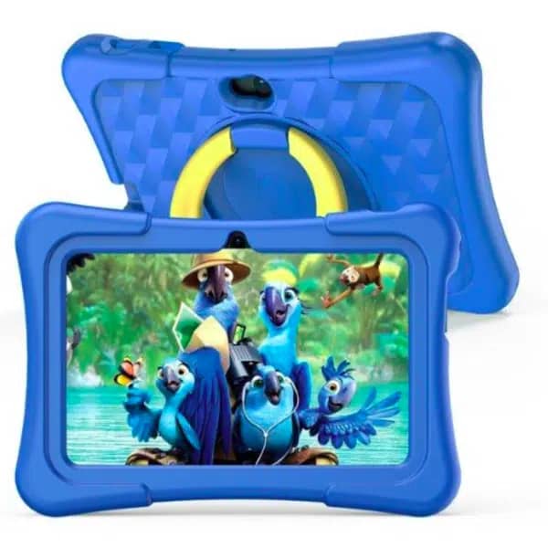 טאבלט ילדים 7 אינץ’ עם אנדרואיד 11, 32GB, מצלמה כפולה, ומארז מוגן