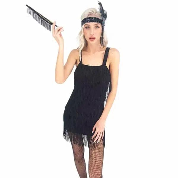 שמלת קיץ עם פרנזים לנשים