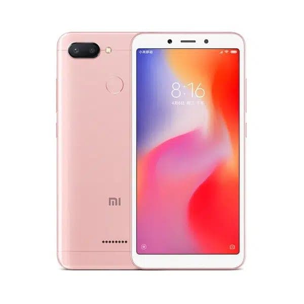 טלפון נייד Xiaomi Redmi 6 עם מסך בגודל 5.45 אינץ’