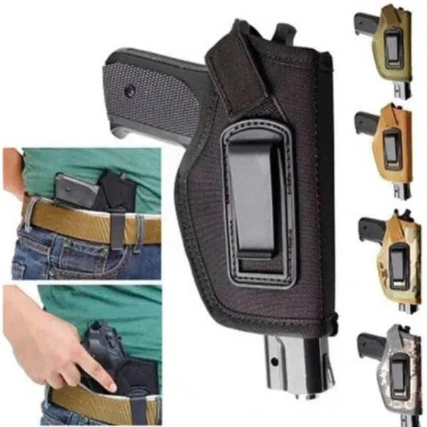 הולסטר טקטי אוניברסלי עם קליפ נשלף לנשיאה מוסתרת – ימין ושמאל